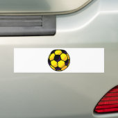Voetbal Bumpersticker (Op auto)