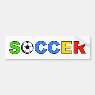 voetbal bumpersticker