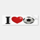 Voetbal Bumpersticker (Voorkant)