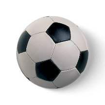 Voetbal Button
