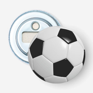 Voetbal Button Flesopener