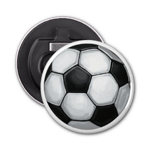 Voetbal Button Flesopener