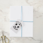 Voetbal Cadeaulabel (Met Touw)