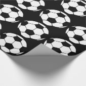 Voetbal Cadeaupapier (Hoek)