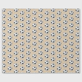 Voetbal Cadeaupapier (Vlak)