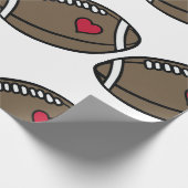 Voetbal Cadeaupapier (Hoek)