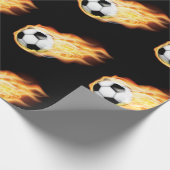 Voetbal Cadeaupapier (Hoek)