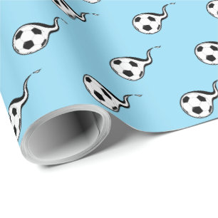 Voetbal Cadeaupapier Wrap Sport Jongen