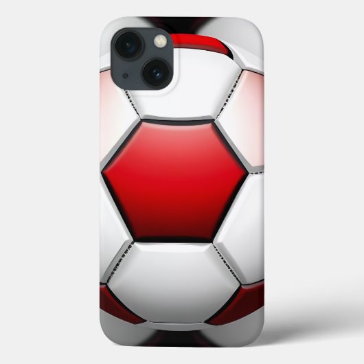 Voetbal Case-Mate iPhone Case (Achterkant)