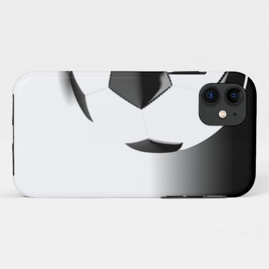 Voetbal Case-Mate iPhone Case (Achterkant (horizontaal))