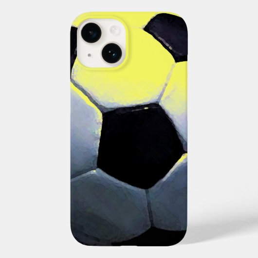 Voetbal Case-Mate iPhone Case (Achterkant)