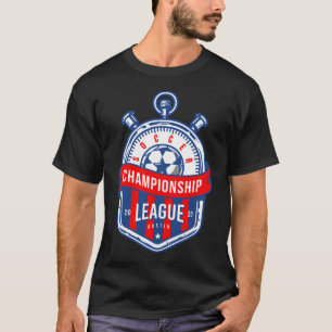 Voetbal Championship League Logo T-shirt