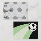 Voetbal - Chubby Visitekaartje (Voorkant / Achterkant)