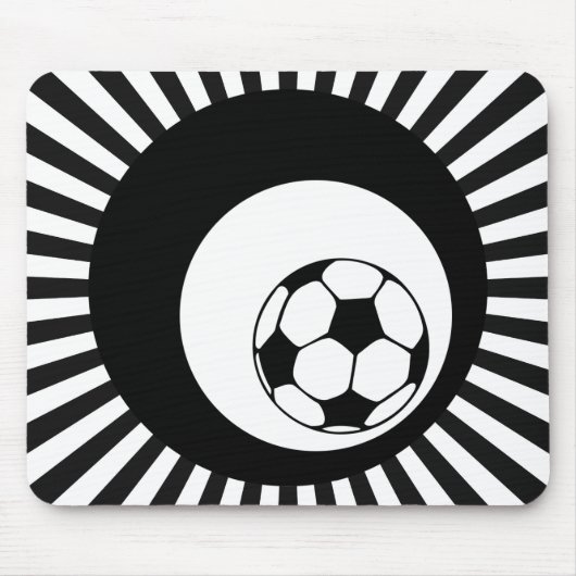 voetbal : cirkels : muismat (Voorkant)