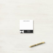 voetbal coach Aangepast Trendy Modern Stijlvol Post-it® Notes (Op bureau)