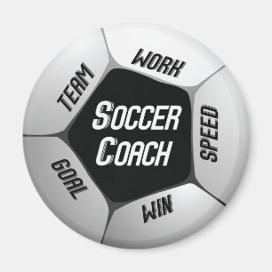 Voetbal coach Bedankt Grote Koel Magneet