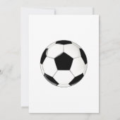 Voetbal coach Beste ooit Aangepaste Foto Hartelijk Bedankkaart (Achterkant)