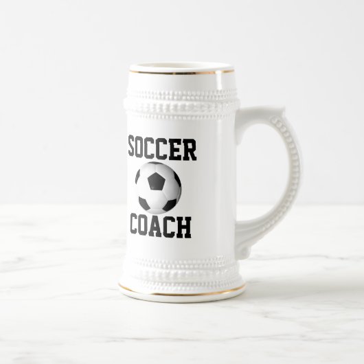 Voetbal coach bierpul (Rechts)