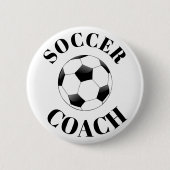 Voetbal coach Button (Voorkant)