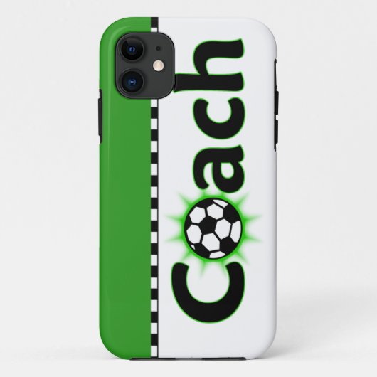 voetbal coach Case-Mate iPhone case (Achterkant)