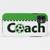 voetbal coach Case-Mate iPhone case (Achterkant (horizontaal))