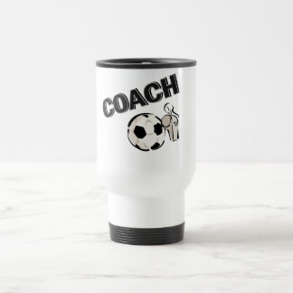 voetbal coach (fluitje/bal) reisbeker