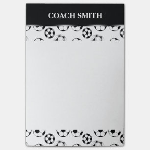 Voetbal coach football PERSONALIZE Post-it® Notes