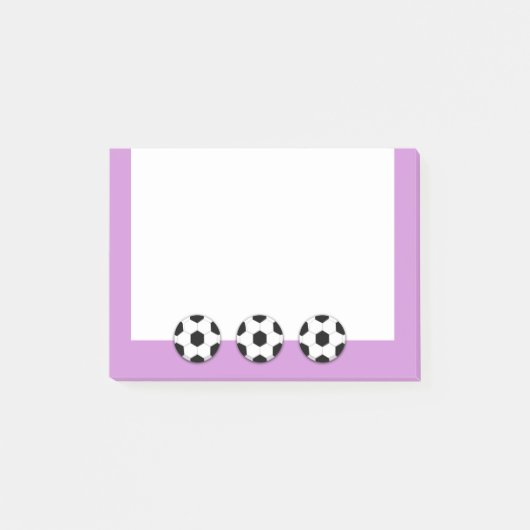 Voetbal coach football PERSONALIZE Post-it® Notes (Voorkant)
