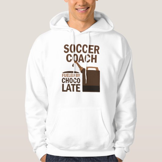 voetbal coach (Funny) Gift Hoodie (Voorkant)