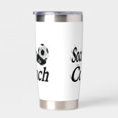 Voetbal coach geïsoleerde drinkbeker (Rechts)