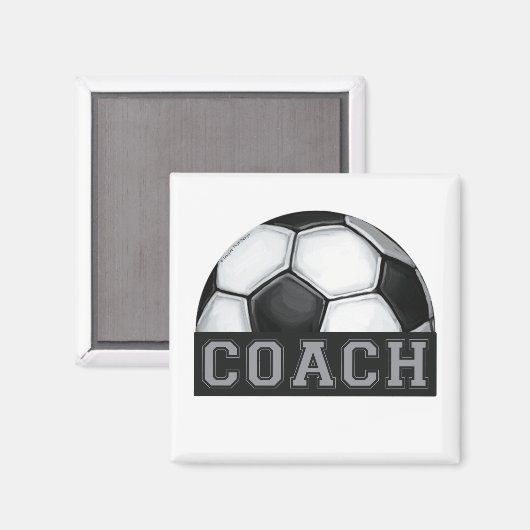 Voetbal coach magneet (Voorkant / Achterkant)