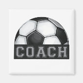 Voetbal coach magneet (Voorkant)