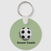 Voetbal coach magneet sleutelhanger (Achterkant)