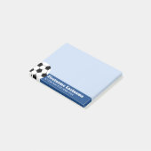 Voetbal Coach of leraar - Moderne tekening Post-it® Notes (Schuin)