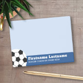 Voetbal Coach of leraar - Moderne tekening Post-it® Notes