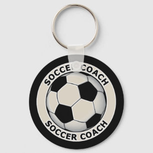 voetbal coach sleutelhanger