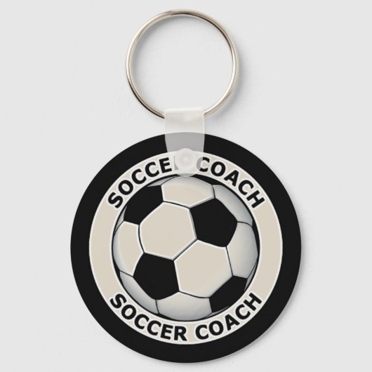 Voetbal coach sleutelhanger (Voorkant)