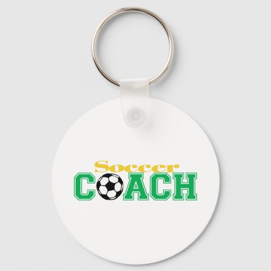 Voetbal coach sleutelhanger (Voorkant)