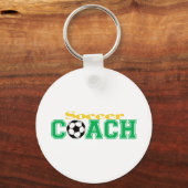 Voetbal coach sleutelhanger (Voorkant)