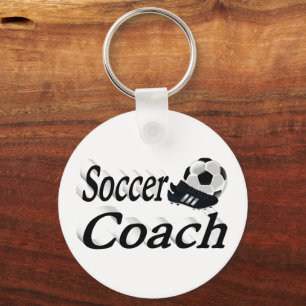 Voetbal coach sleutelhanger