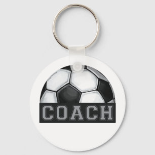 Voetbal coach sleutelhanger