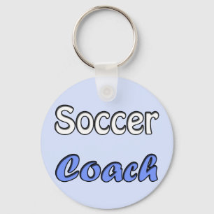 Voetbal coach sleutelhanger