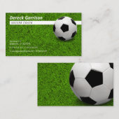 voetbal coach | Sport Visitekaartje (Voorkant / Achterkant)