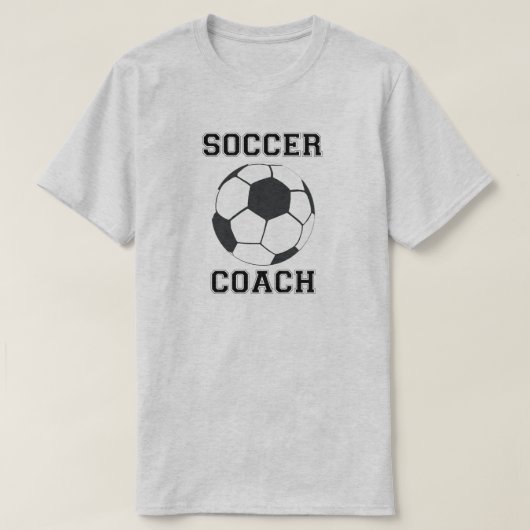 voetbal coach t-shirt (Design voorkant)