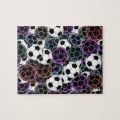 voetbal Collage Legpuzzel (Horizontaal)