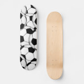 Voetbal collage skateboard (Voorkant)