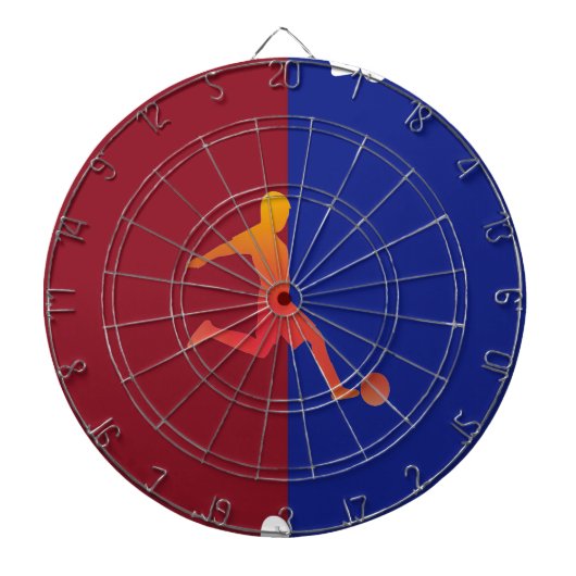 Voetbal Dartbord (Voorkant)