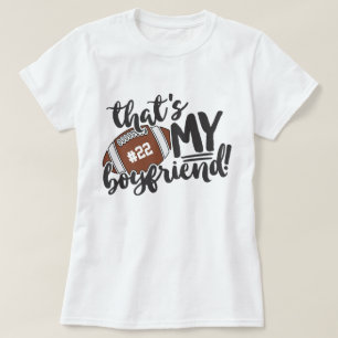 Voetbal Dat is mijn vriend Nummer Speldag T-Shirt