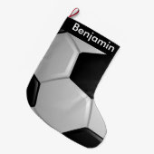 Voetbal design - Grote kerstinslag Grote Kerstsok (Voorkant (Hangend))