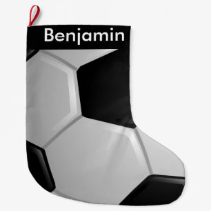Voetbal design - Grote kerstinslag Kerstsok